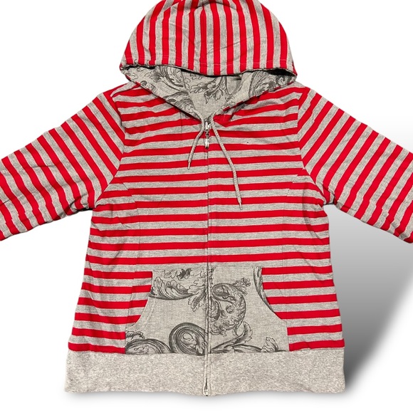 Avirex REVERSIBLE zip up hoodie - Picture 2 of 7